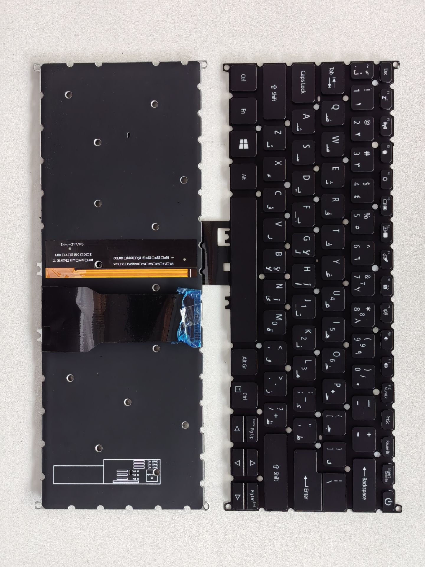Picture of New Replacement Laptop Keyboard For ACER SF314-54 with switch BLACK Backlit (OEM) AR Layout